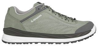 Lowa Alltag-Travelschuhe Malta Low GTX (Veloursleder, wasserdicht) seegrasgrün/jade Damen